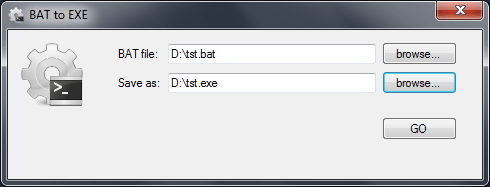 Windows 8 Bat-to-Exe full