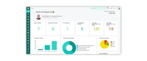 HaloITSM interface
