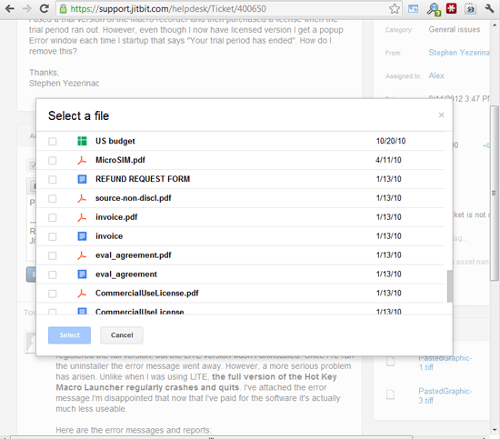 helpdesk google drive integration