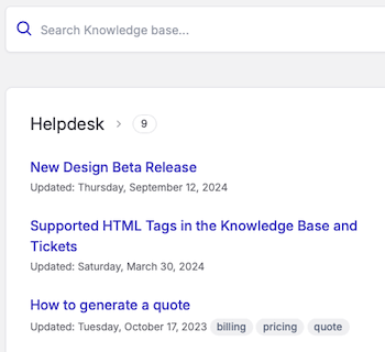 Knowledge base