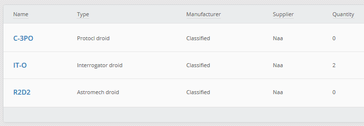 Asset management module in Jitbit Helpdesk showing tracked IT assets