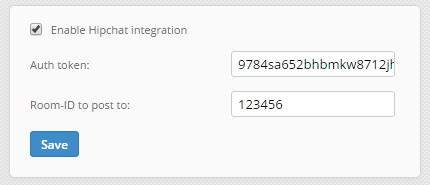 Helpdesk hipchat integration