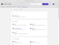 Helpdesk integrations page screenshot