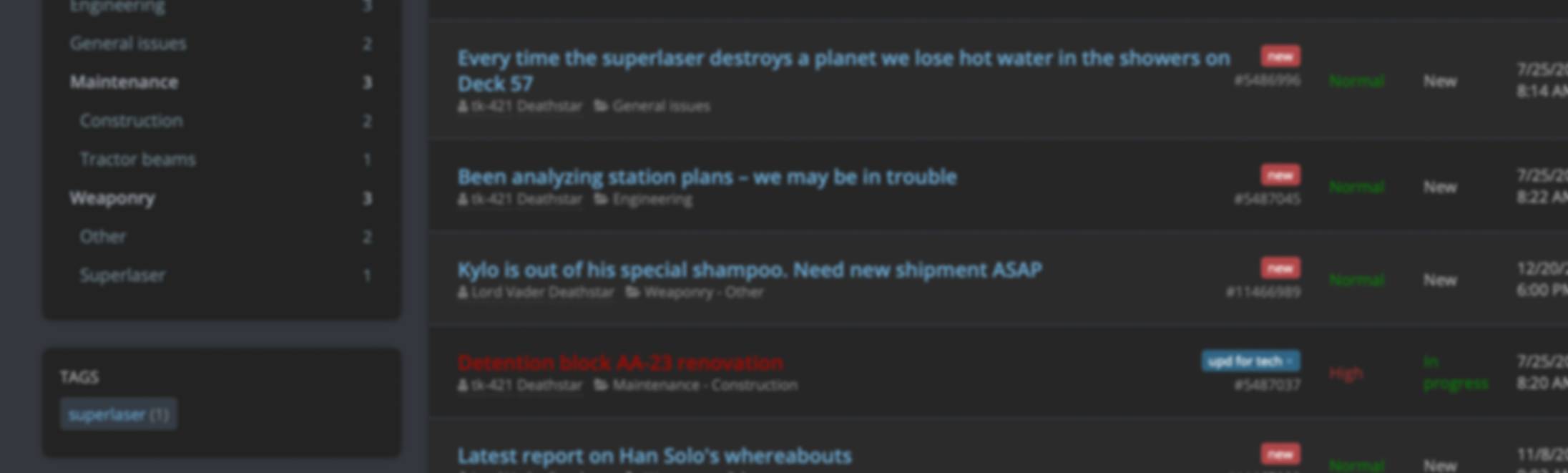 Product update: Jitbit Helpdesk Gets a Dark Theme